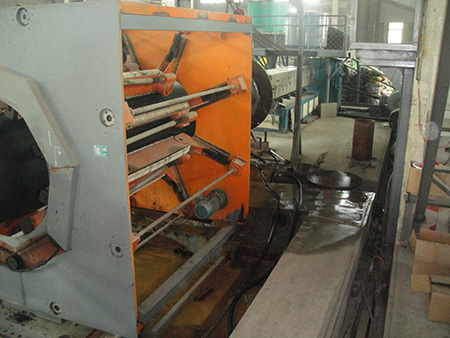 Steel plastic pipe