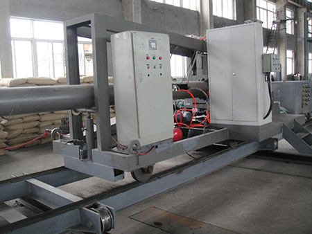 Steel plastic pipe