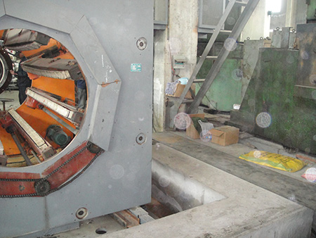 Steel plastic pipe