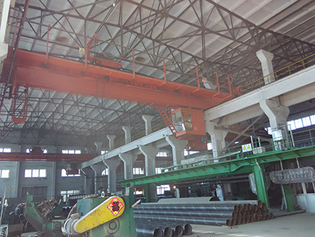 Steel plastic pipe
