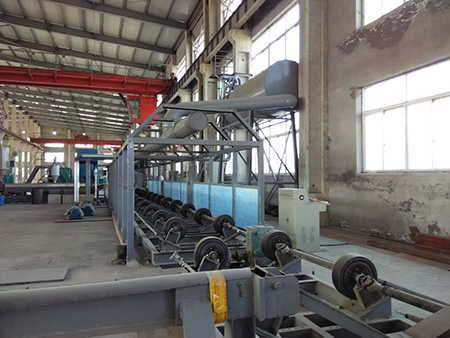 Steel plastic pipe