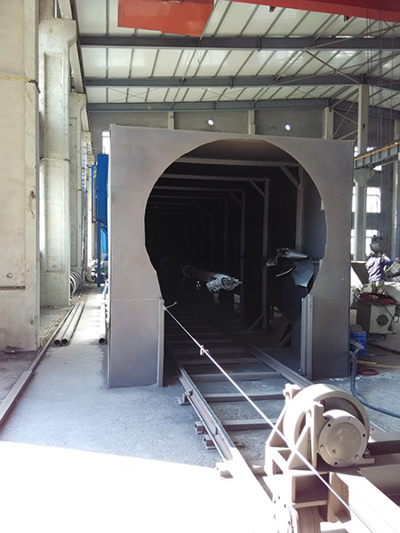 Steel plastic pipe