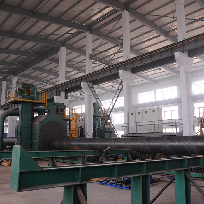 Spiral steel pipe